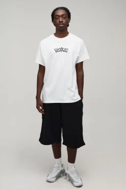 T-shirt Oversize À Imprimé Sous Licence Pokémon Mewtwo