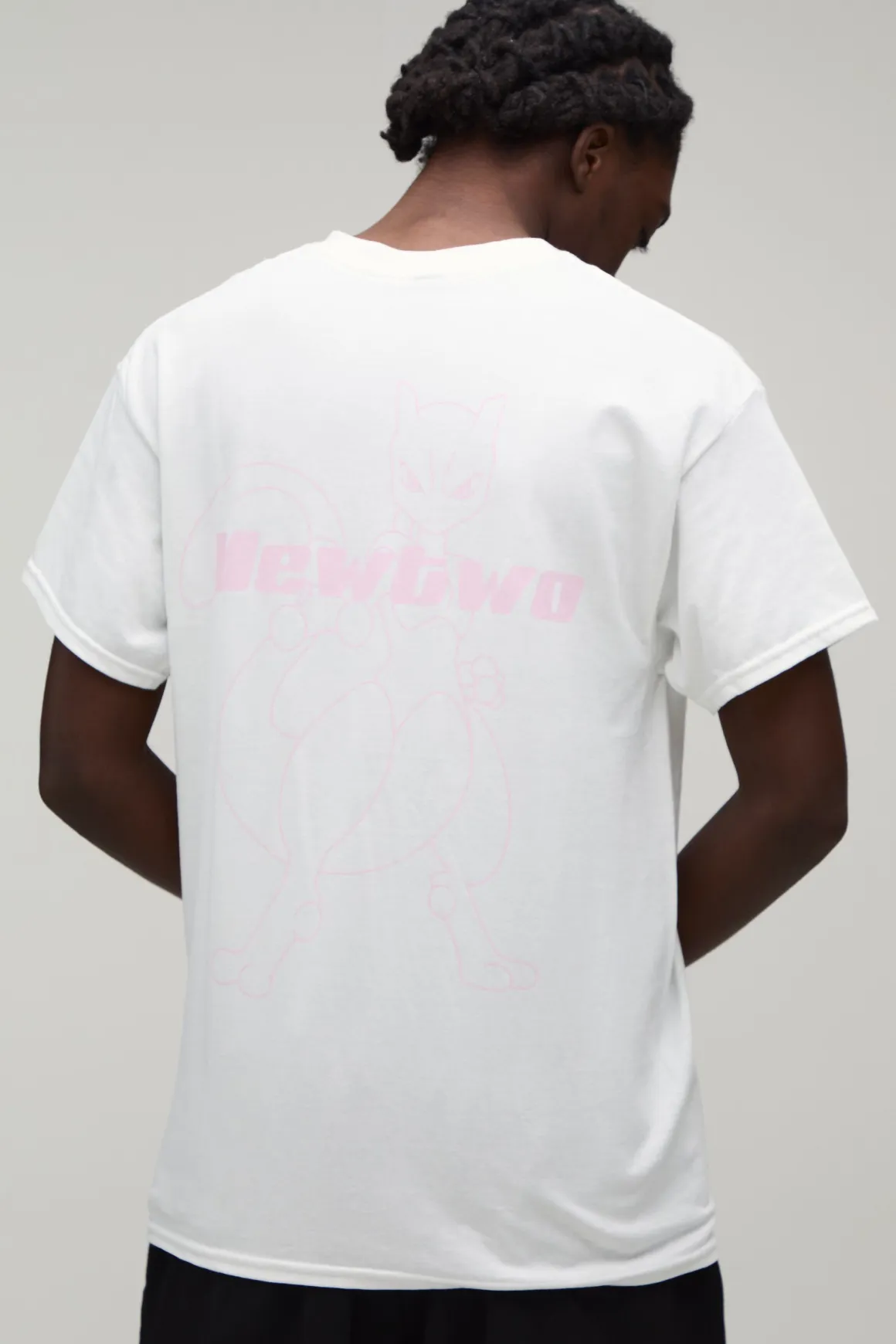 T-shirt Oversize À Imprimé Sous Licence Pokémon Mewtwo