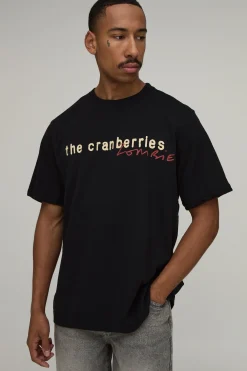 T-shirt Oversize Imprimé Sous Licence The Cranberries Zombie