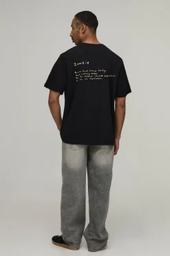 T-shirt Oversize Imprimé Sous Licence The Cranberries Zombie