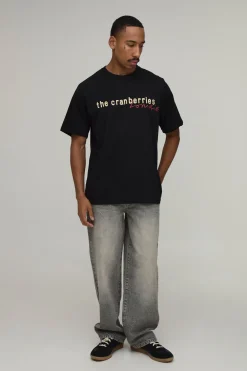 T-shirt Oversize Imprimé Sous Licence The Cranberries Zombie