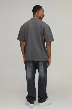 boohooMAN T-shirt Oversize Imprimé Sous Licence Fat Boy Slim<Homme T-Shirts Impriméstendances|T-Shirts