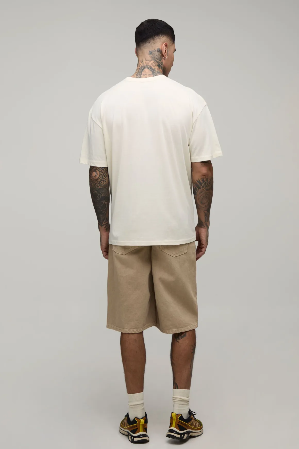 T-shirt Oversize Imprimé Sous Licence My Chemical Romance Tall