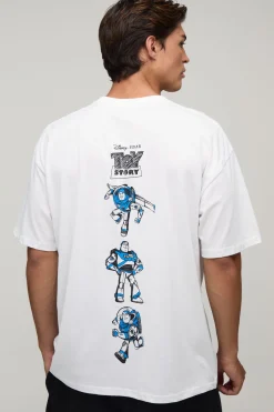 boohooMAN T-shirt Oversize Imprimé Sous Licence Buzz Toy Story<Homme T-Shirts Impriméstendances|T-Shirts