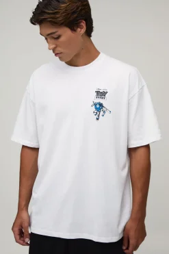 boohooMAN T-shirt Oversize Imprimé Sous Licence Buzz Toy Story<Homme T-Shirts Impriméstendances|T-Shirts