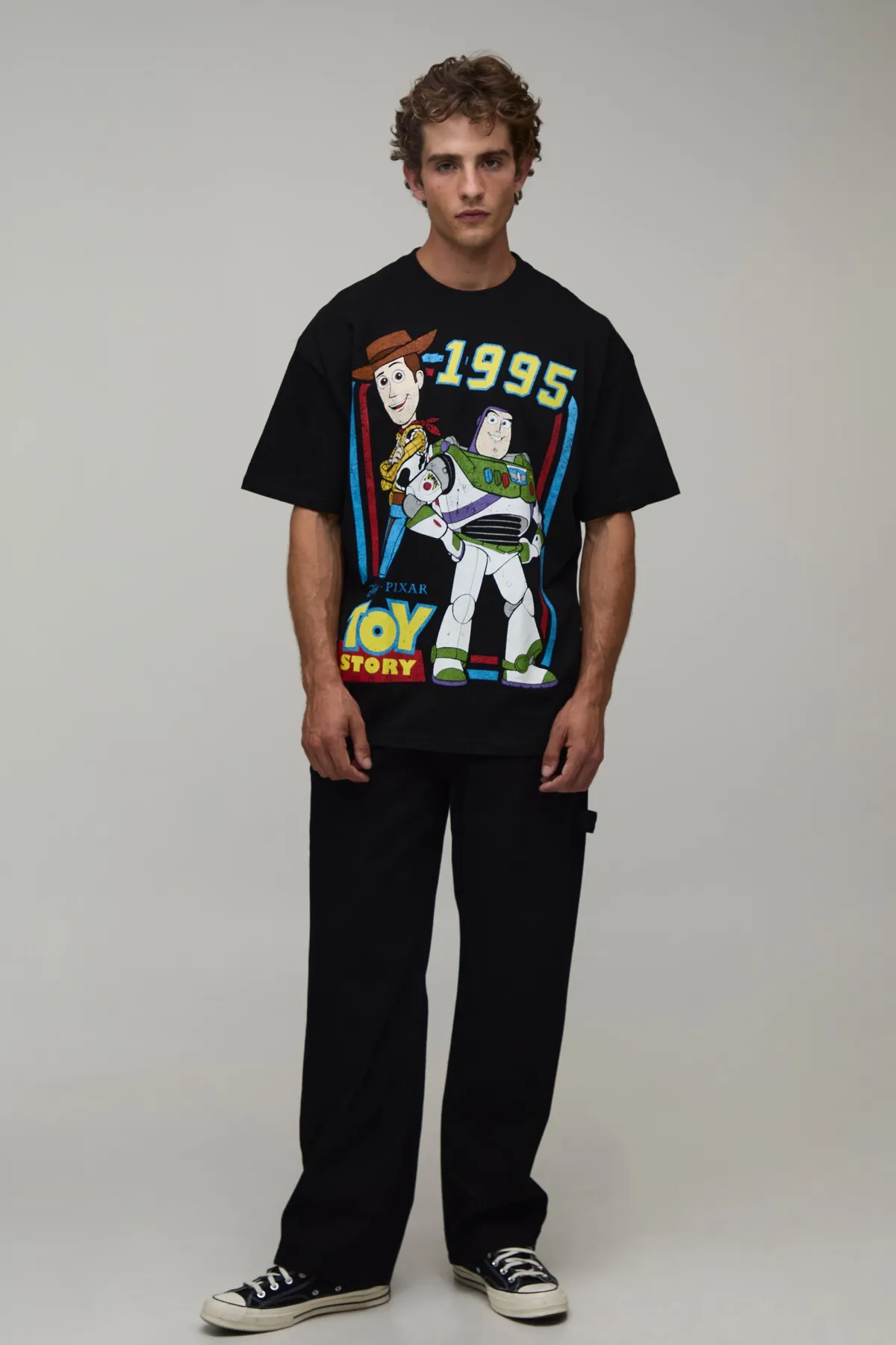 boohooMAN T-shirt Oversize Imprimé Sous Licence Toy Story<Homme T-Shirts Impriméstendances|T-Shirts