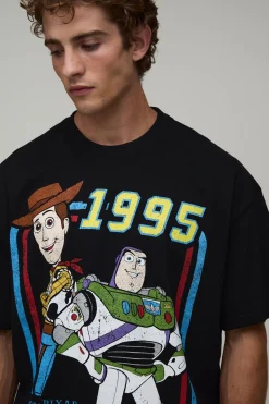 boohooMAN T-shirt Oversize Imprimé Sous Licence Toy Story<Homme T-Shirts Impriméstendances|T-Shirts