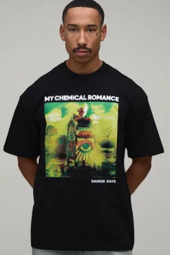 T-shirt Oversize Imprimé Sous Licence My Chemical Romance