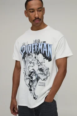 T-shirt Oversize Imprimé Sous Licence Spiderman