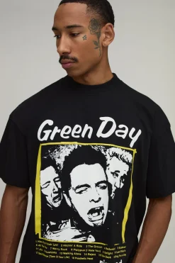 T-shirt Oversize À Imprimé Sous Licence Nimrod Green Day