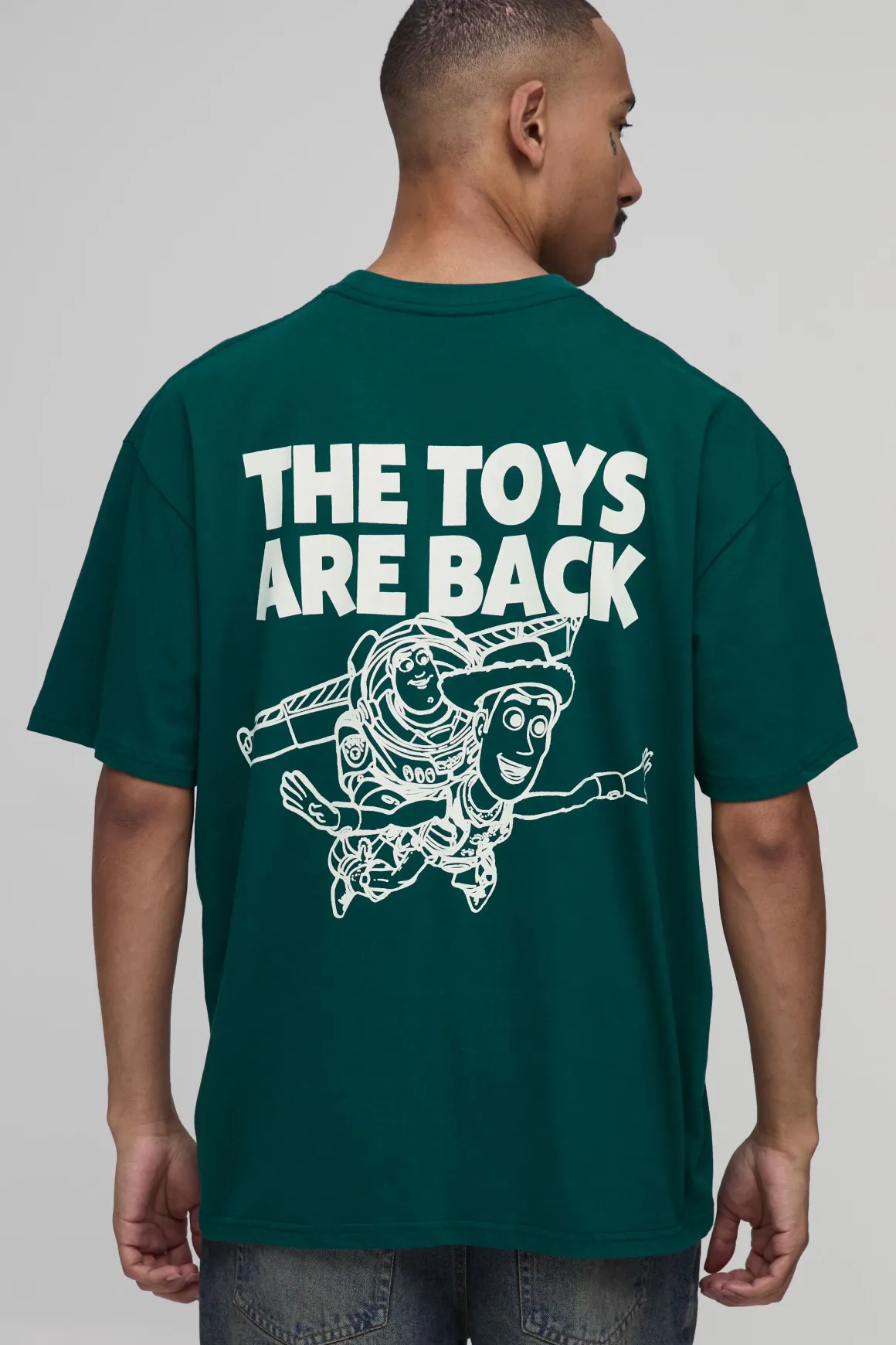 T-shirt Oversize Imprimé Sous Licence Toy Story