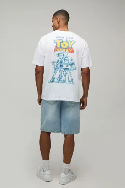 boohooMAN T-shirt Oversize Imprimé Sous Licence Disney Toy Story<Homme T-Shirts Impriméstendances|T-Shirts