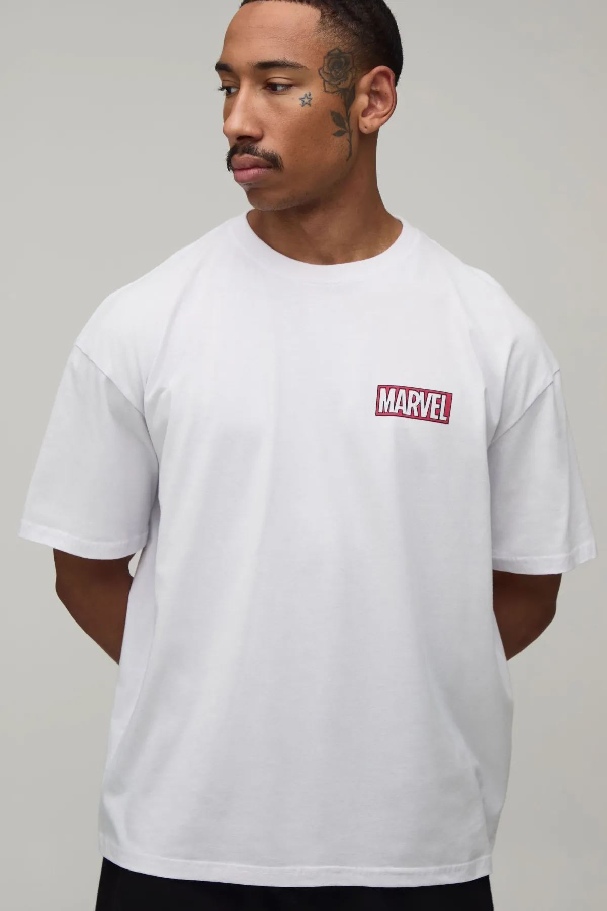 boohooMAN T-shirt Oversize Imprimé Spider-Man Sous Licence<Homme T-Shirts Impriméstendances|T-Shirts