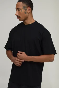 T-shirt Oversize À Imprimé Squelette Mondial Grande Échelle