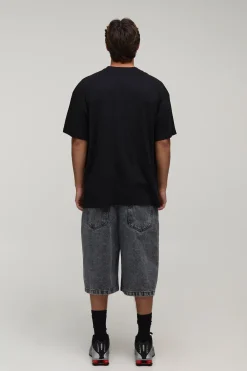 boohooMAN T-shirt Oversize Imprimé Statue Avec Surpiqûres<Homme T-Shirts Impriméstendances|T-Shirts