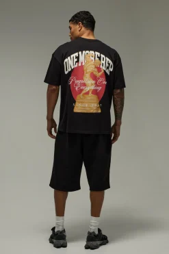 T-shirt Oversize À Imprimé Statue One More Rep