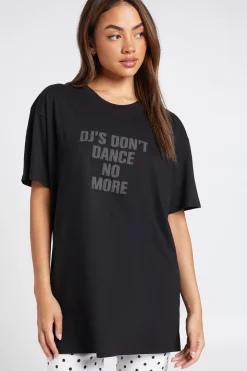 T-shirt Oversize À Imprimé Synthétiqueff Djs Dont Dance
