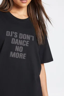 T-shirt Oversize À Imprimé Synthétiqueff Djs Dont Dance