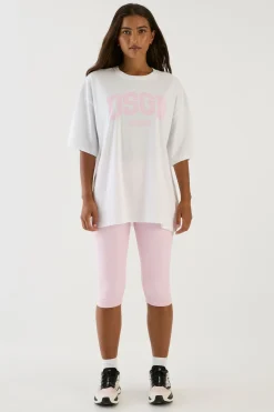 T-shirt Oversize À Imprimé Vichy Collegiate Dsgn Studio