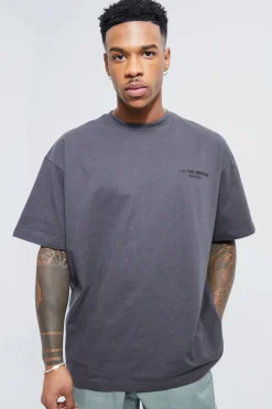 T-shirt oversize à inscription