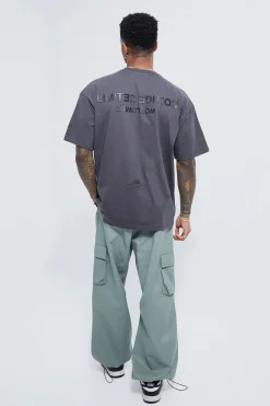 T-shirt oversize à inscription