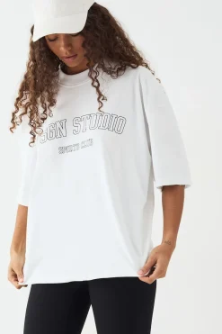 T-Shirt Oversize Lourd DSGN Studio Sports Club