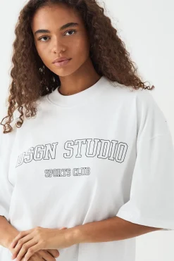 T-Shirt Oversize Lourd DSGN Studio Sports Club