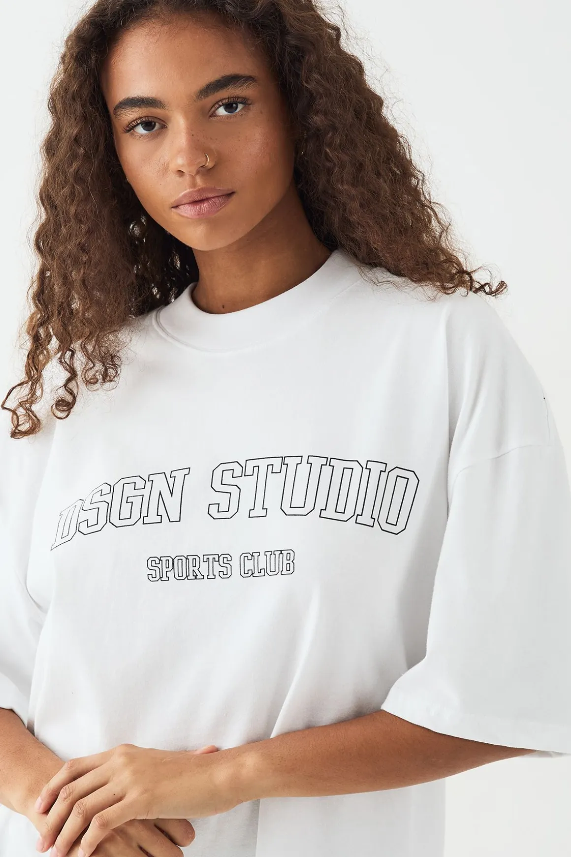 T-Shirt Oversize Lourd DSGN Studio Sports Club