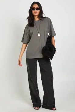 T-shirt Oversize À Manches Courtes