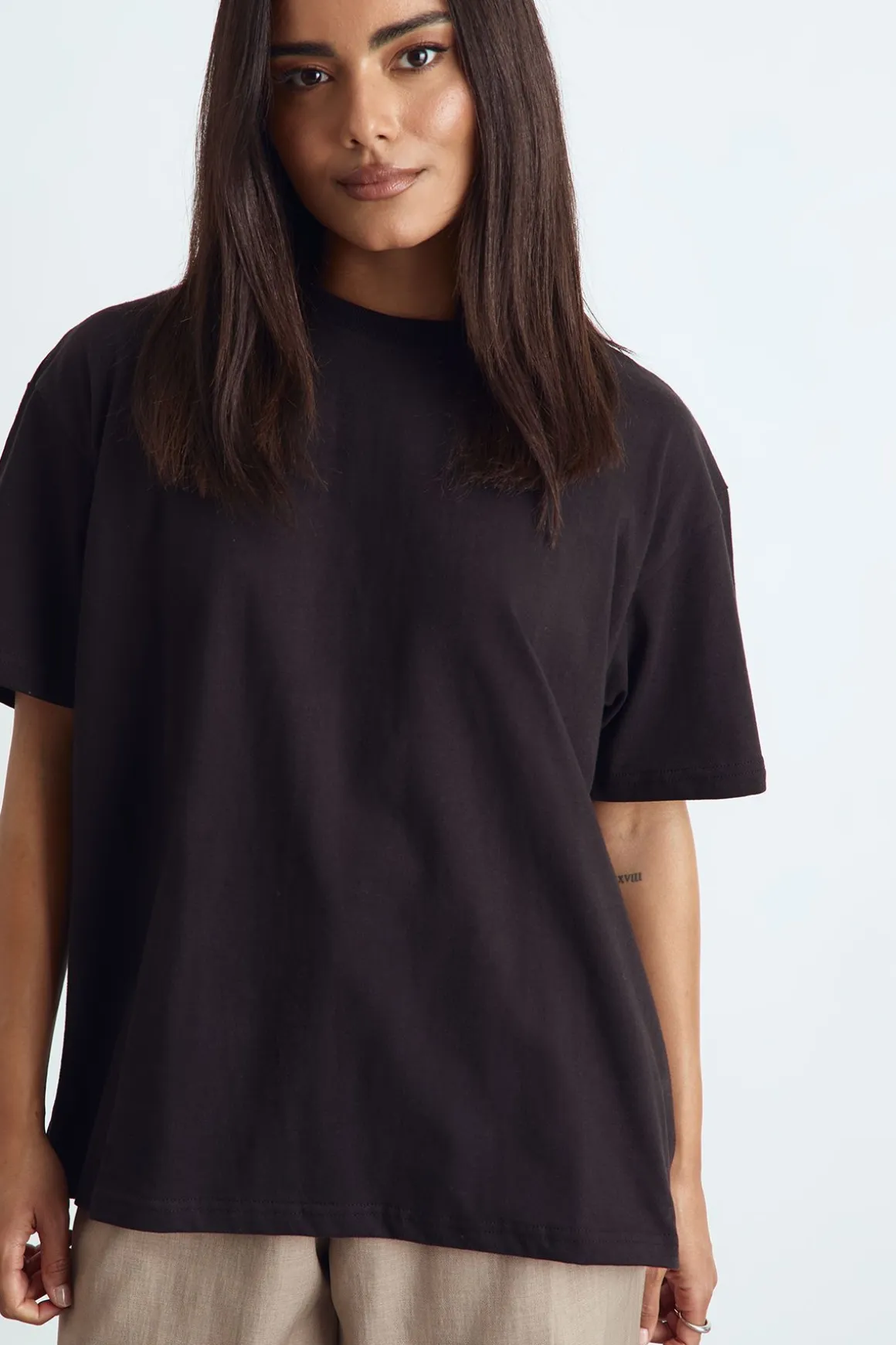 T-shirt oversize à manches courtes
