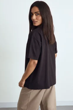 T-shirt oversize à manches courtes