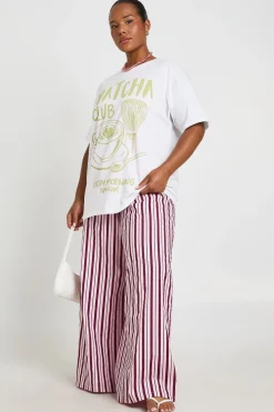 T-shirt Oversize Matcha Club Grande Taille