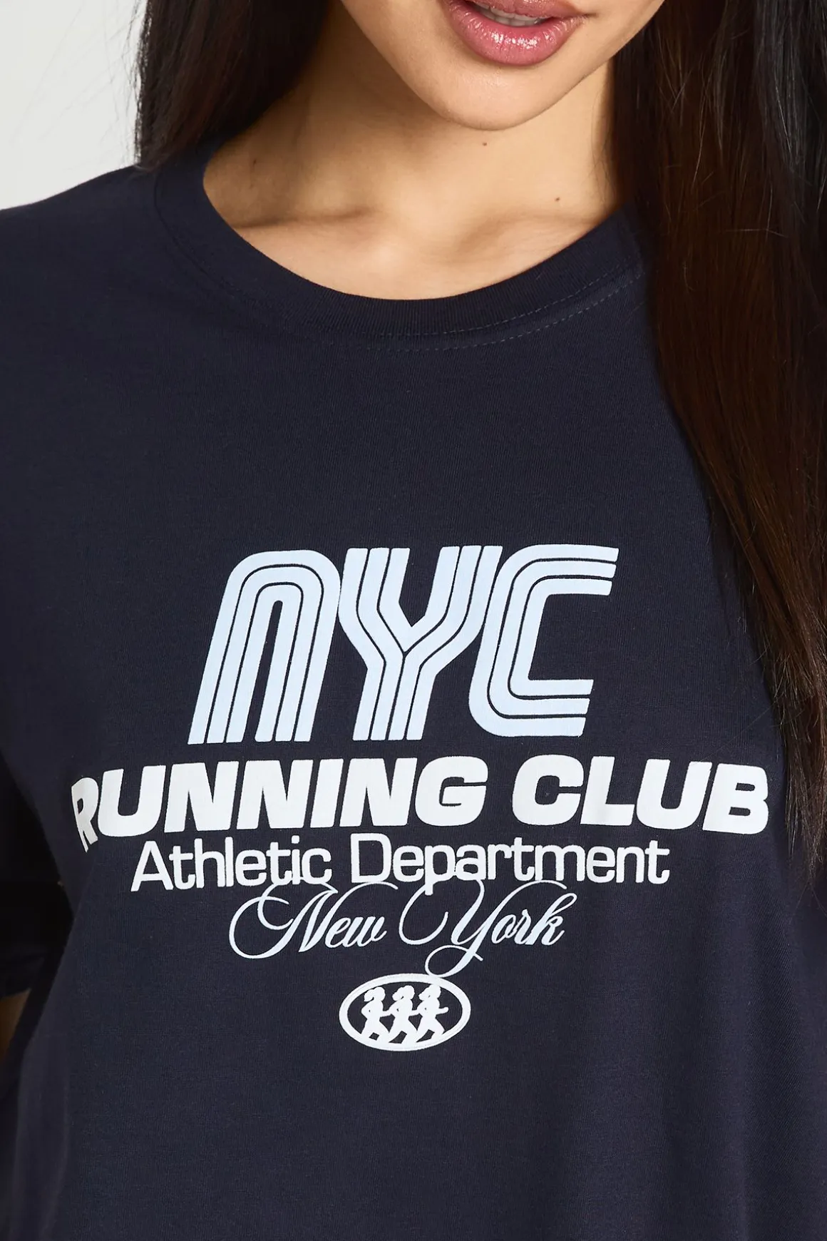 T-shirt Oversize À Motif Graphique Nyc Running Club