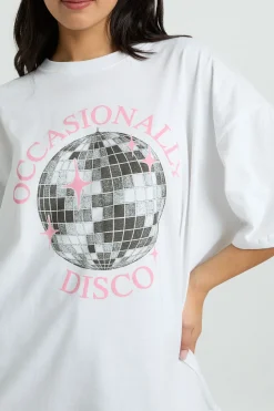 boohoo T-shirt Oversize Occasionally Disco<Femme Tops