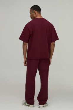 boohooMAN T-shirt Oversize Épais 280 G/m²<Homme Ensembles|T-Shirts