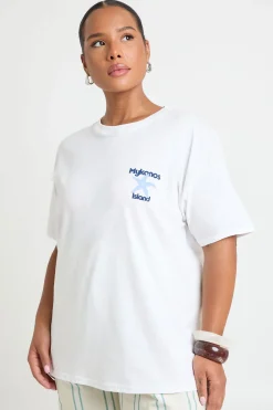 T-shirt Oversize Paradise Beach Grande Taille