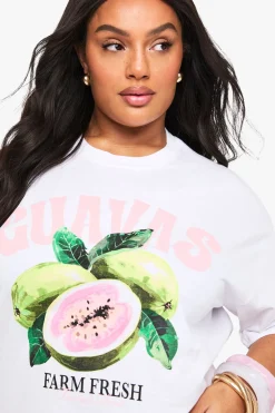 T-shirt oversize Plus Guavas