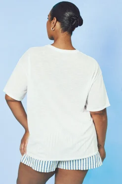 T-shirt Oversize Plus La Côte D'azur