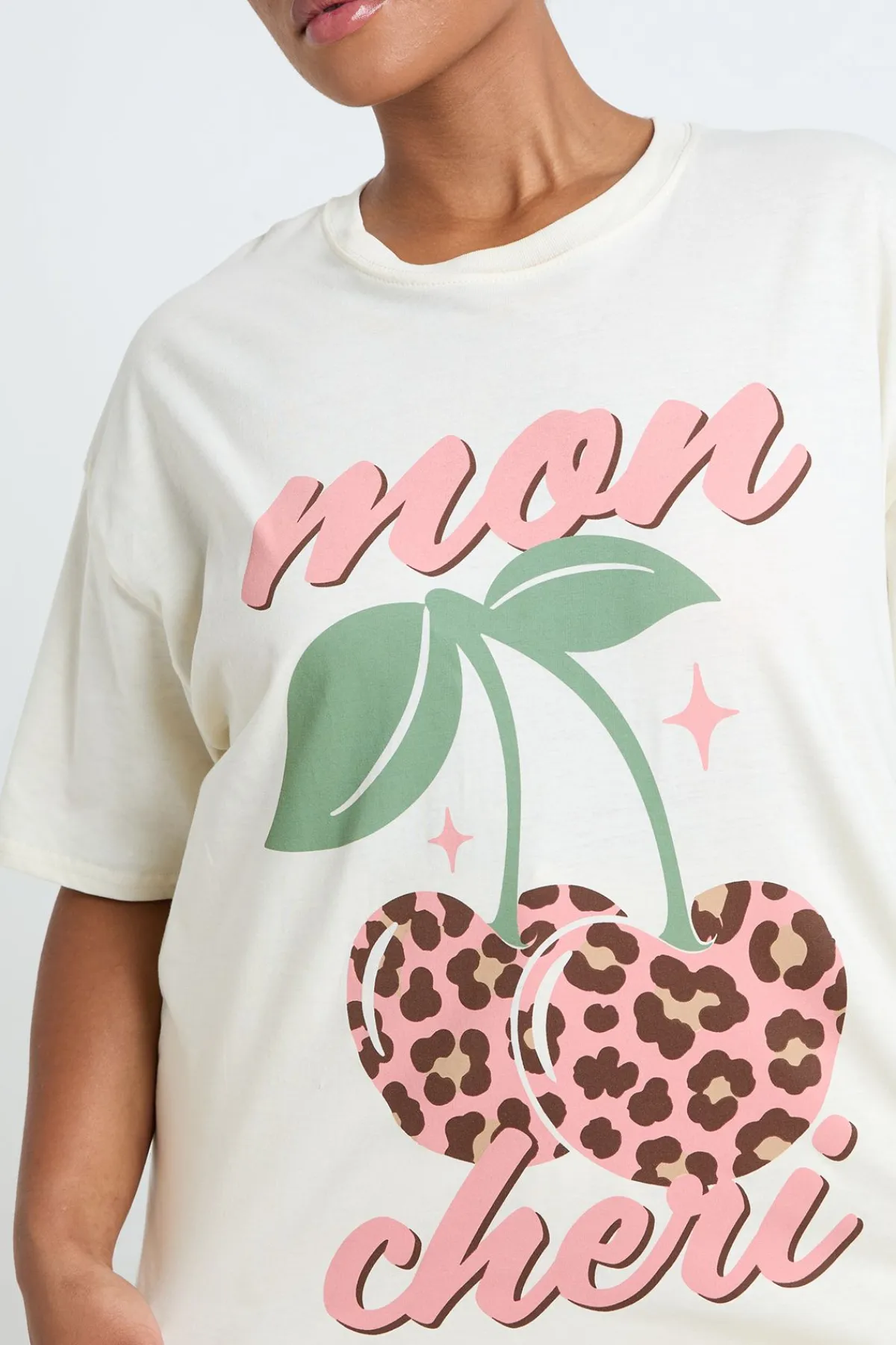boohoo T-shirt Oversize Plus Mon Chéri<Femme Tops