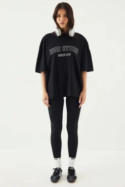 DSGN Studio T-Shirt Oversize Poids Lourd Sports Club<Femme Dsgn Studio|Tops