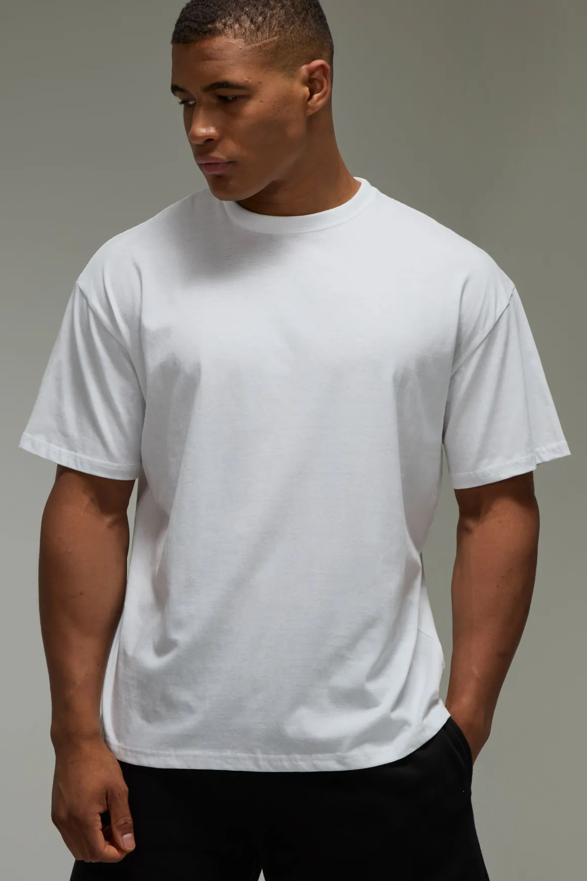 T-shirt Oversize Progress Over Perfection À Imprimé Camouflage Actif