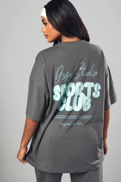 T-shirt Oversize À Slogan Bulle Sport Dsgn Studio