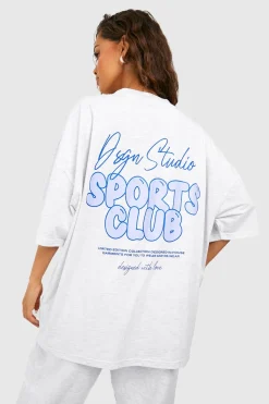 T-shirt Oversize À Slogan Bulle Sports Dsgn Studio