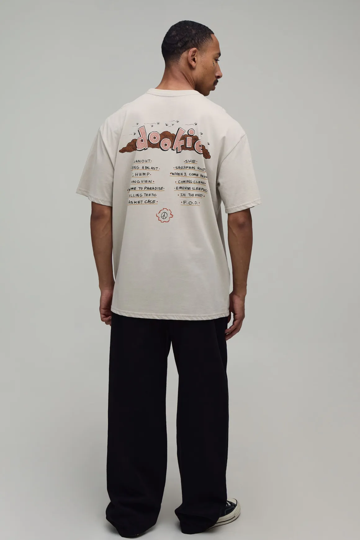 T-shirt Oversize Sous Licence Green Day Dookie