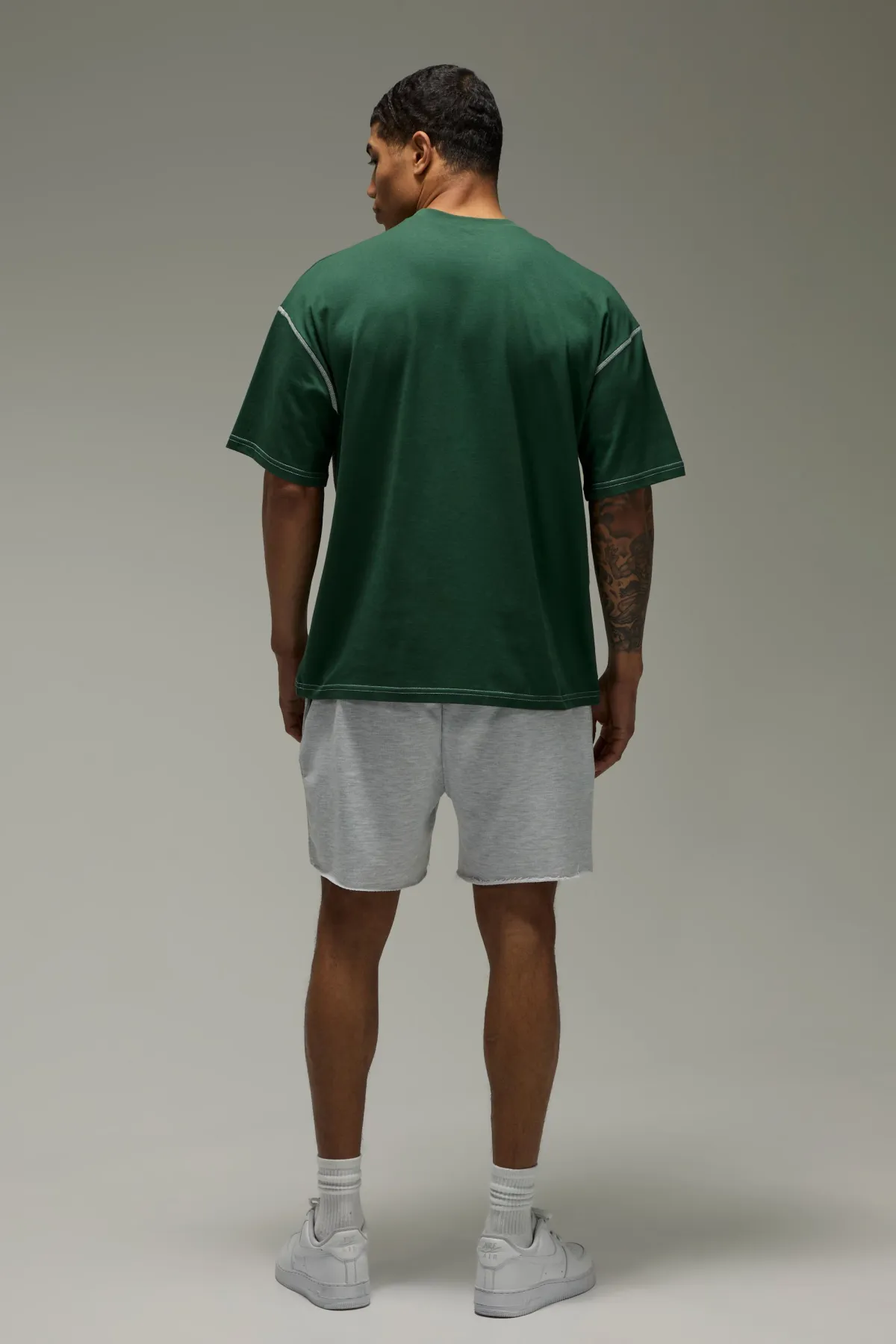 Training Dept. T-shirt Oversize À Surpiqûres Contrastées Training Dept<Femme Tout Afficher|Tout Afficher Activewear