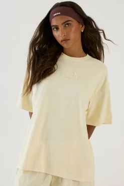 DSGN Studio T-shirt Oversize Surteint Avec Broderie<Femme Dsgn Studio|Athleisure