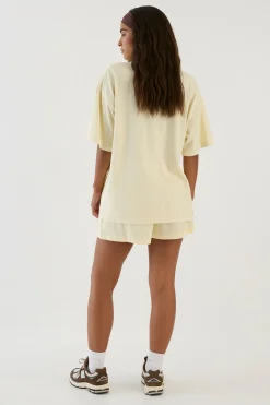 DSGN Studio T-shirt Oversize Surteint Avec Broderie<Femme Dsgn Studio|Athleisure