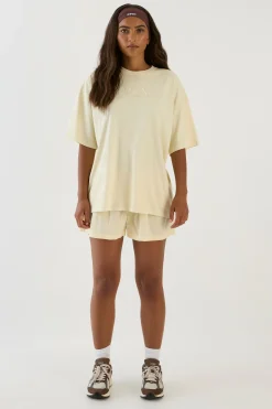 DSGN Studio T-shirt Oversize Surteint Avec Broderie<Femme Dsgn Studio|Athleisure