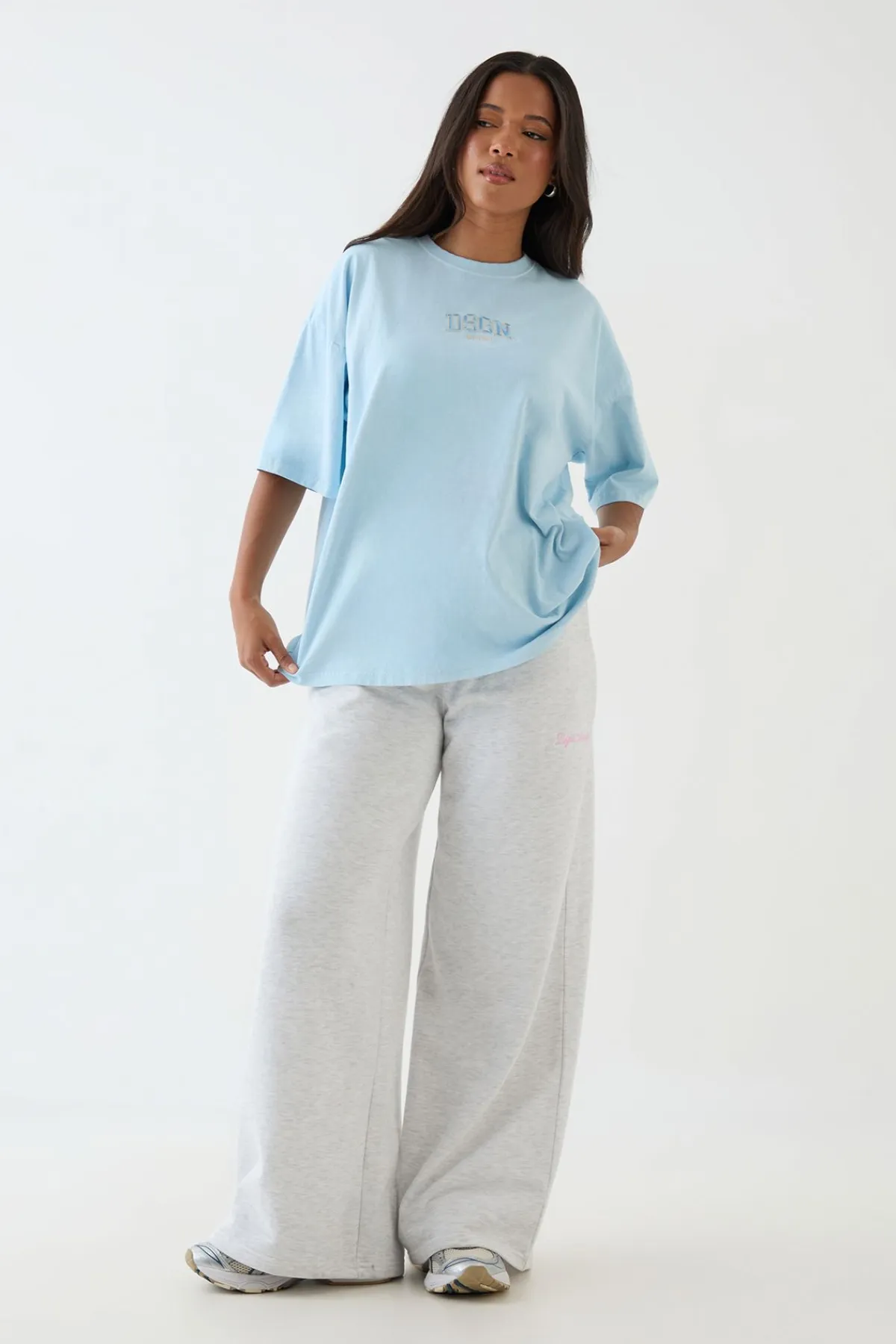 DSGN Studio T-shirt Oversize Surteint Brodé<Femme Dsgn Studio|Athleisure