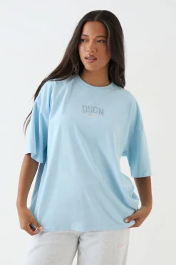 DSGN Studio T-shirt Oversize Surteint Brodé<Femme Dsgn Studio|Athleisure